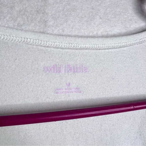 Wild Fable Woman’s White Square neck Sleeveless Crop Tank Sz M Y2K Girly fitness - Picture 5 of 7